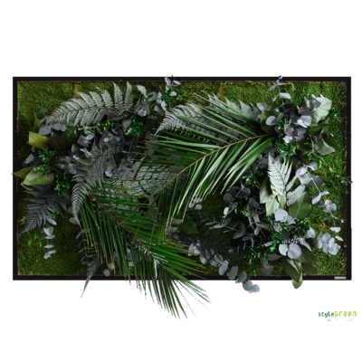 Produktbild: Produktbild "Pflanzenbild im Dschungeldesign 100x60"