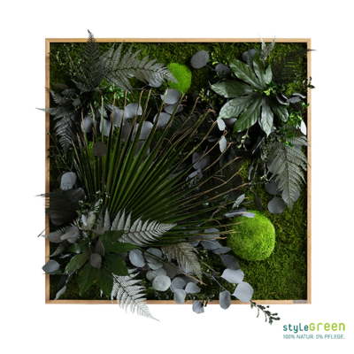 Produktbild: Produktbild "Pflanzenbild im Dschungeldesign 80x80"