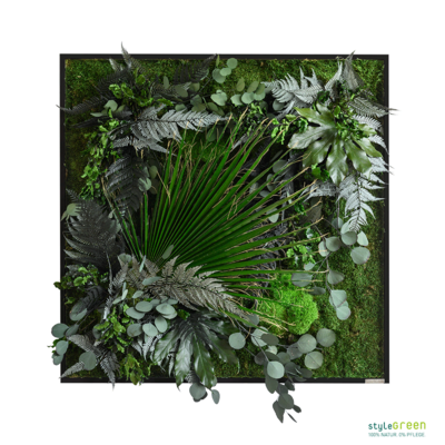 Produktbild: Produktbild "Pflanzenbild im Dschungeldesign 80x80"