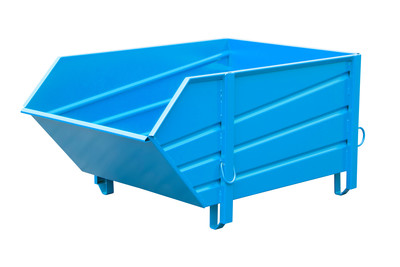Produktbild: Produktbild "Baustoffbehälter BBP 100, lackiert, Lichtblau"