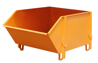 Produktbild: Produktbild "Baustoffbehälter BBG 100, lackiert, Gelborange"