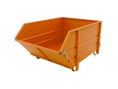 Produktbild: Produktbild "Baustoffbehälter BBK 100, lackiert, Gelborange"