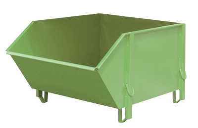 Produktbild: Produktbild "Baustoffbehälter BBG 100, lackiert, Resedagrün"