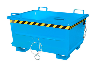 Produktbild: Produktbild "Klappbodenbehälter BKB 500, lackiert, Lichtblau"