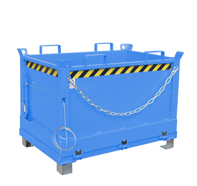 Produktbild: Produktbild "Klappbodenbehälter FB 500, lackiert, Lichtblau"
