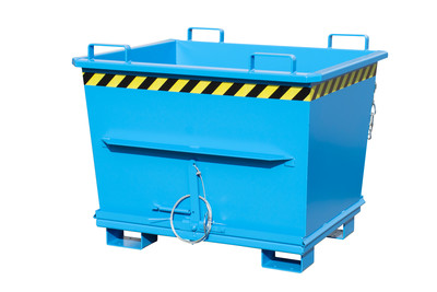 Produktbild: Produktbild "Klappbodenbehälter BKB 700, lackiert, Lichtblau"