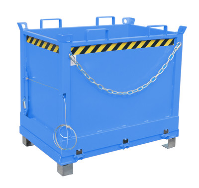 Produktbild: Produktbild "Klappbodenbehälter FB 750, lackiert, Lichtblau"
