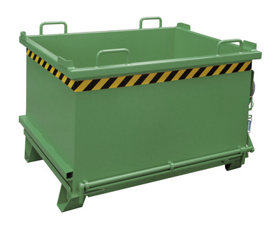 Produktbild: Produktbild "Klappbodenbehälter SB 750, lackiert, Resedagrün"