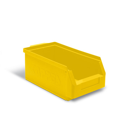Produktbild: Produktbild " Lagersichtkasten Gr. 4 gelb"