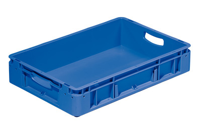 Produktbild: Transportbehälter im Euroformat blau