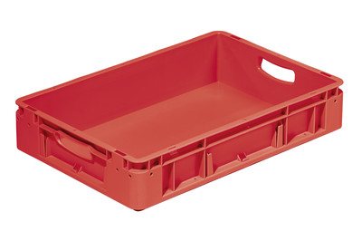 Produktbild: Transportbehälter im Euroformat rot